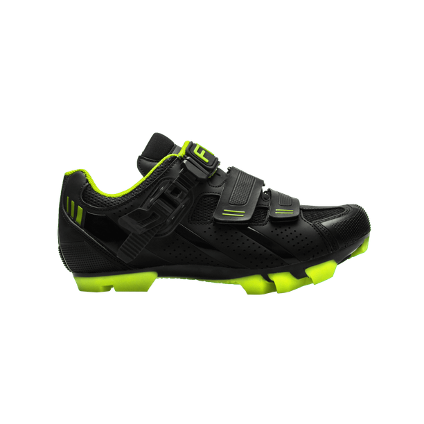 Pantofi ciclism FLR F-65 III Elite Mtb Negru-Galben neon