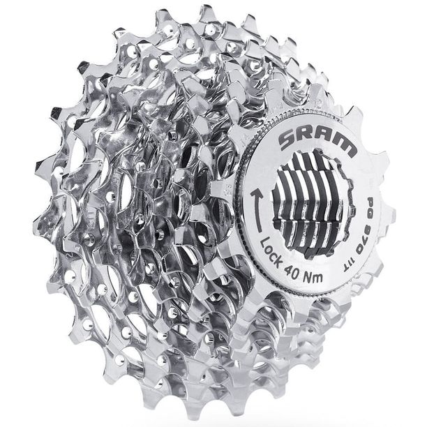 Pinioane SRAM PG-970, 9 viteze, 12-23T, argintiu
