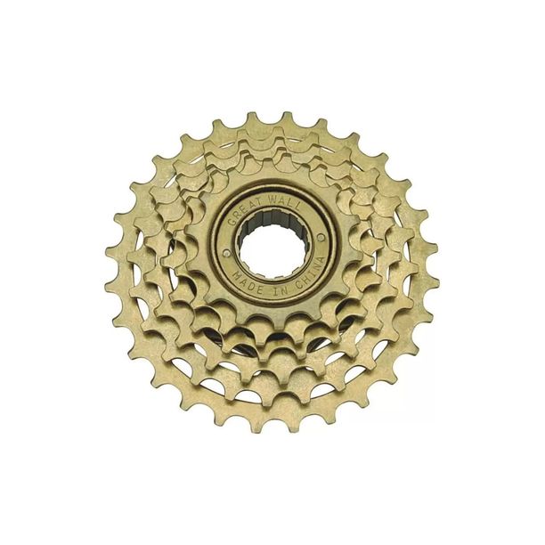 Pinion DHS cu 6 viteze, filet, auriu