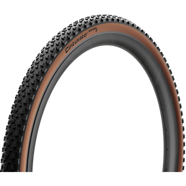 Anvelopa Pirelli Cinturato Gravel S Classic, 40-622, TechWALL, 60 TPI SpeedGRIP, flanc bej, TLR