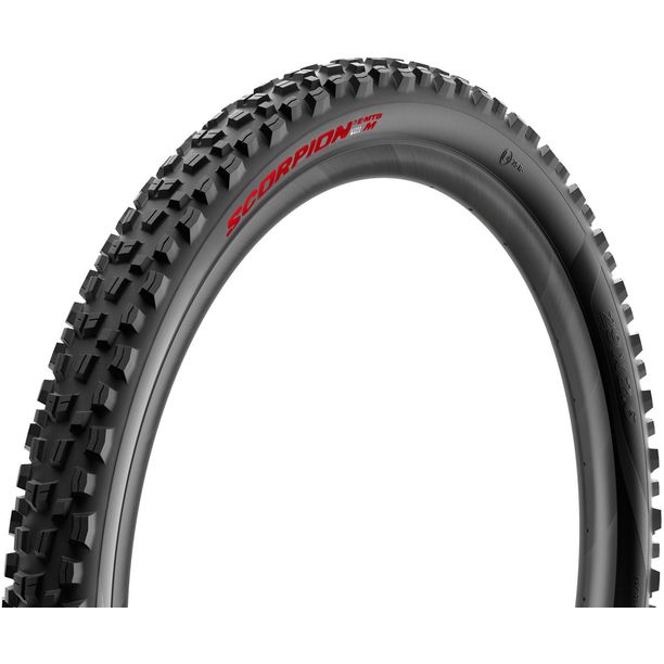 Anvelopa Pirelli Scorpion E-MTB M Colour Edition, 29 x 2.6, HyperWALL 60 TPI, SmartGRIP Gravity, Roșu, TLR