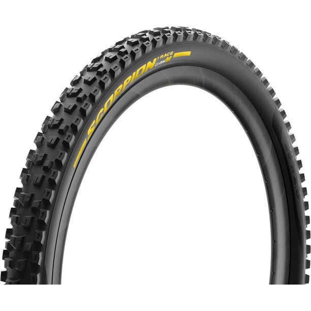 Anvelopa Pirelli Scorpion Race DH M 29 x 2.5, DualWALL+, 60 TPI SmartEVO DH, etichetă galbenă, TLR