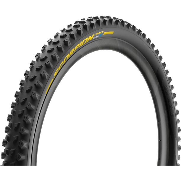 Anvelopa Pirelli Scorpion Race DH S 29 x 2.5, DualWALL+, 60 TPI SmartEVO DH, eticheta galbena, TLR