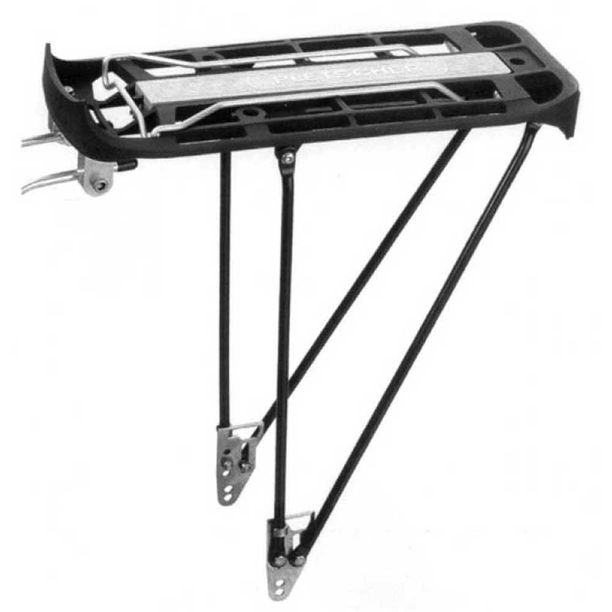 Portbagaj Bicicleta Pletscher Genius 26-28 System 310/345mm, argintiu