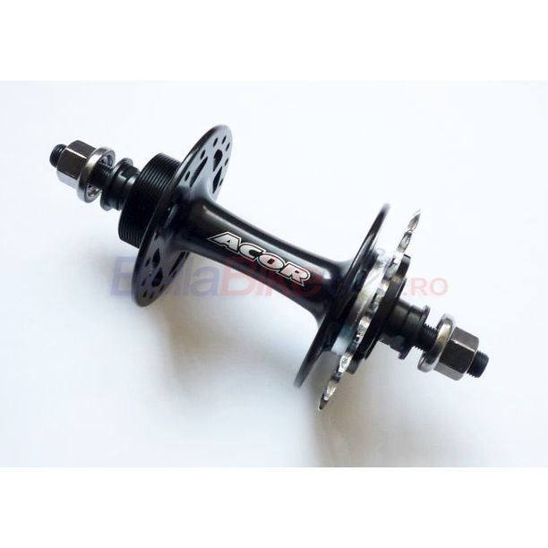 Butuc Bicicleta Spate ACOR AHU21005R, 32 gauri, negru
