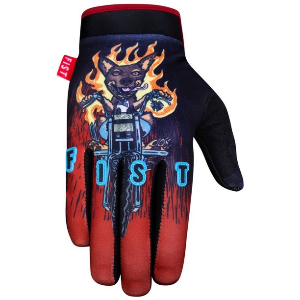 Manusi Bicicleta Gnarly FIST Gnala, Rosu