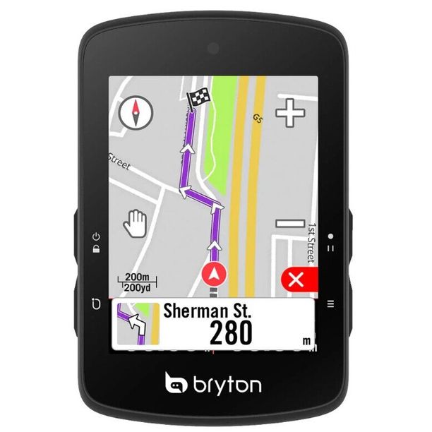 Ciclocomputer Bryton Rider S510 E GPS Negru