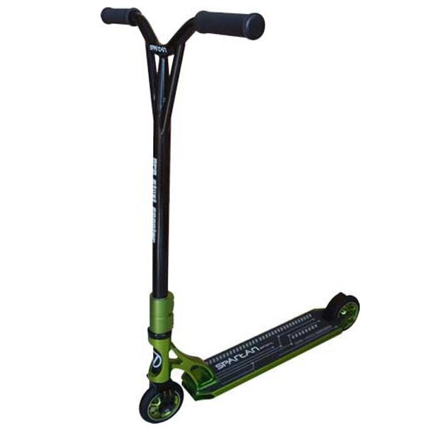 Trotineta Spartan Stunt Pro, negru-verde