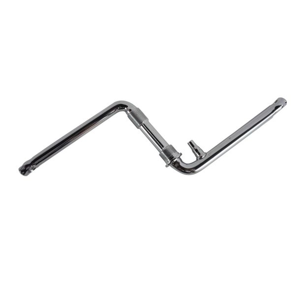 Ax Bicicleta si brat pedalier BMX DHS, argintiu