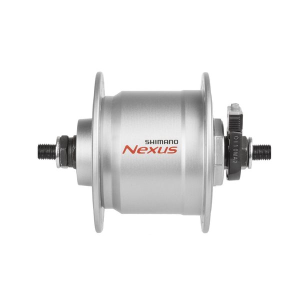Butuc Bicicleta cu dinam Shimano Nexus DH-C3000-3N-NT, 6V/3.0W, 32H, 100x140mm, E2 Terminal