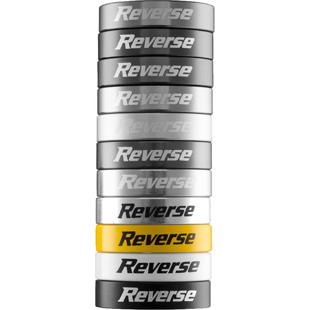 Inele Mansoane Reverse 2buc galben