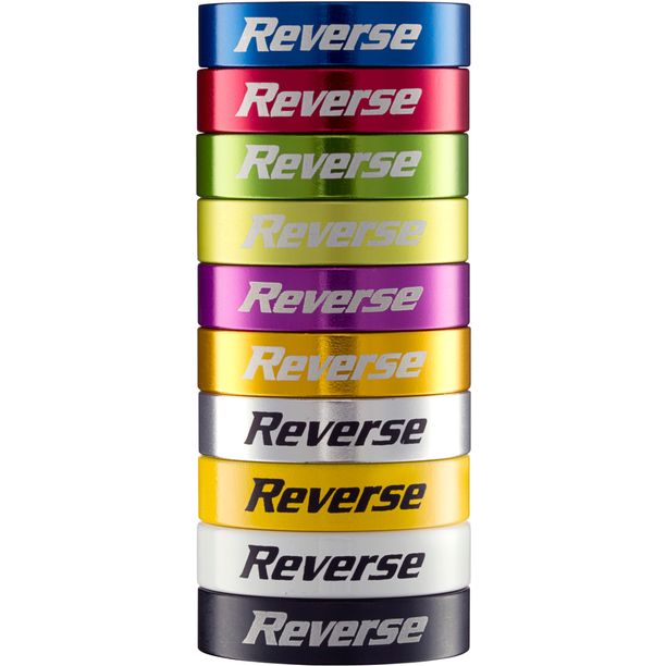Inele Mansoane Reverse 2buc alb