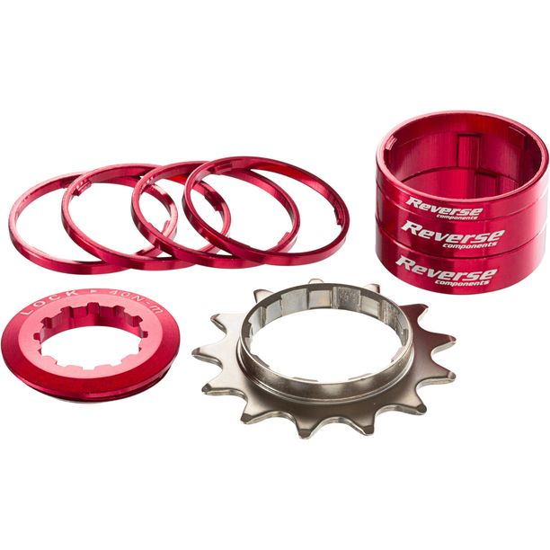 Kit Reverse HG Single Speed 13T, rosu