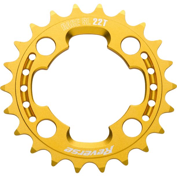Foaie angrenaj Reverse Race SL, galben, 22T