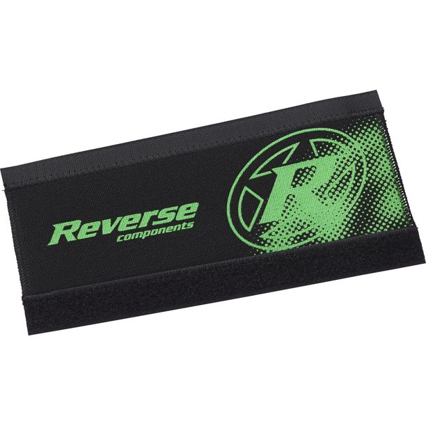 Protectie lant Reverse Chainstay Neoprene Negru-Verde