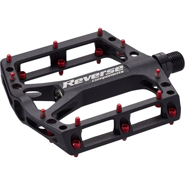 Pedale Platforma MTB Reverse Black ONE Negru Rosu