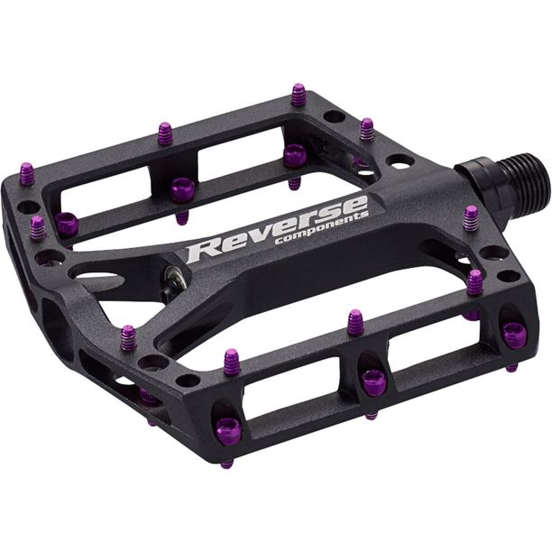 Pedale Platforma MTB Reverse Black ONE Negru Violet