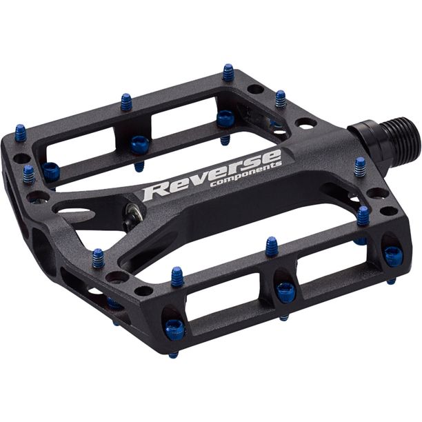 Pedale Platforma MTB Reverse Black ONE Negru Albastru