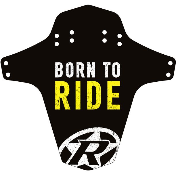 Aparatori Reverse Mudfender Born to Ride Negru-Galben
