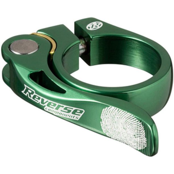 Colier Bicicleta Reverse Long Life Ø34,9mm verde
