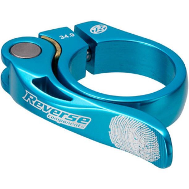 Colier Bicicleta Reverse Long Life Ø34,9mm bleu