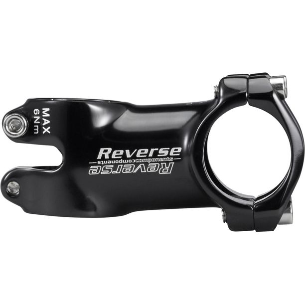 Pipa Ghidon fixa Reverse XC Unghi 6 Grade D:31.8mm L:80mm Negru