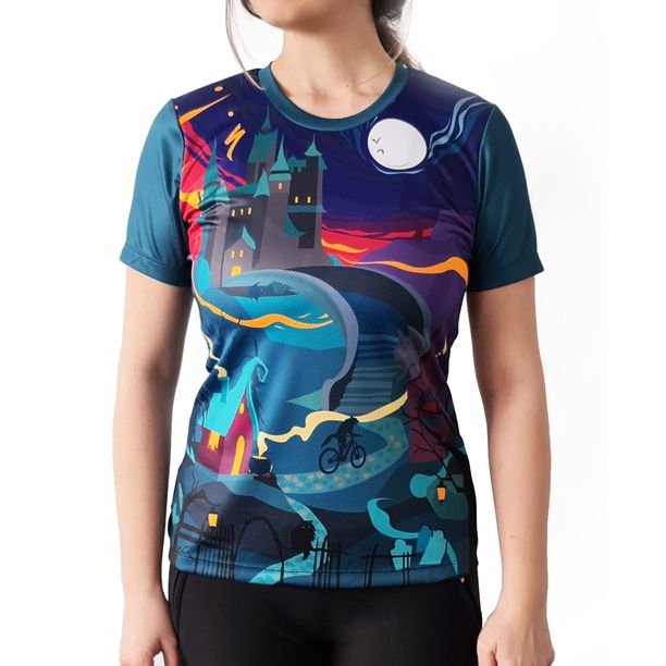 Tricou Ciclism Tehnic Specialized Women's Trail Tech SS, Fairy Transilvania