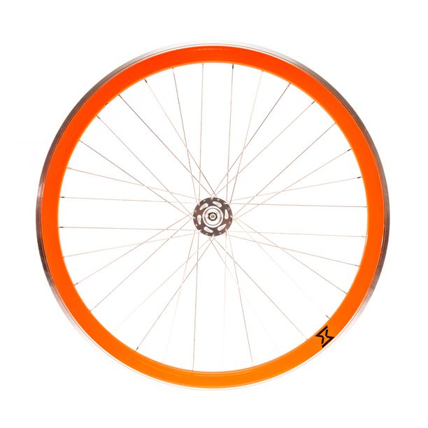 Roata Fata Single Speed/Fixie SXT 700-32H 40 mm Portocaliu