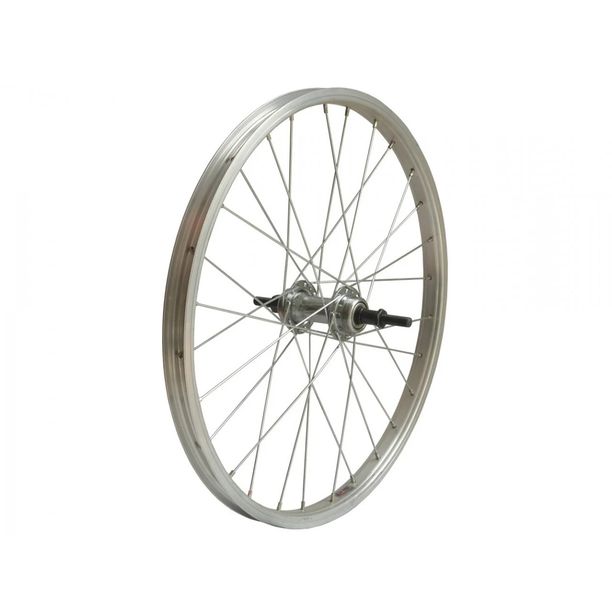 Roata simpla spate DHS 24-1/75, argintiu