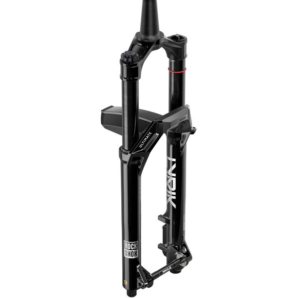 Furca pe Aer RockShox Rudy Ultimate XPLR Race Day 2 700c Frana pe disc Gat Conic Ax Thru Axle 12x100 40mm Rosu Electric