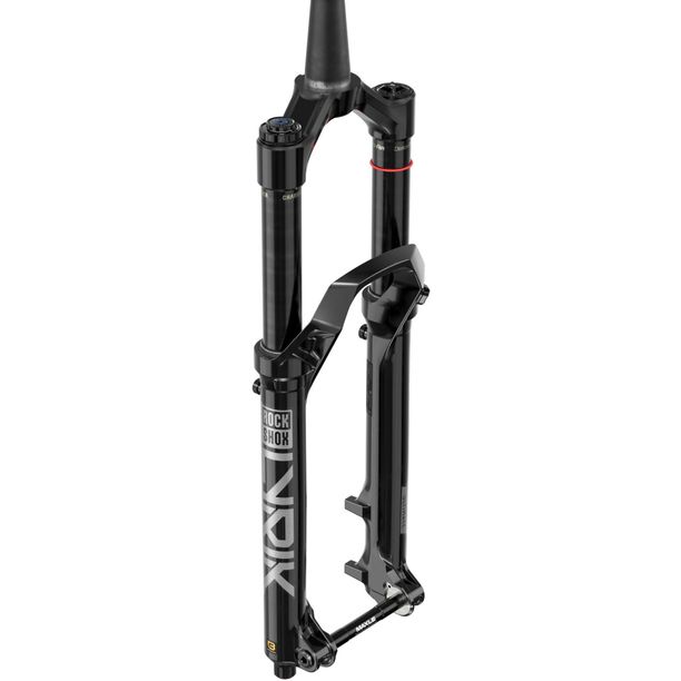 Furca pe Aer RockShox Lyrik Ultimate RC2 MY25 27,5" Frana pe disc Gat Conic Ax Thru Axle 15x110 Boost 140mm Negru 37mm Offset