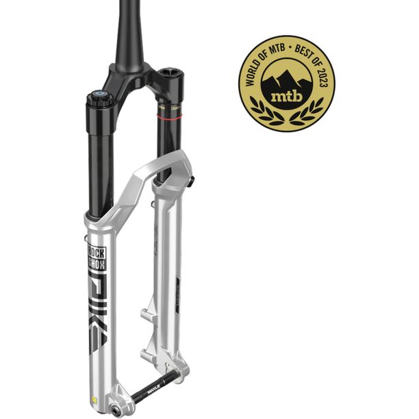 Furca Bicicleta Rockshox Pike Ultimate RC2 27,5" 140mm, silber, Disc, 15x110 (Boost)