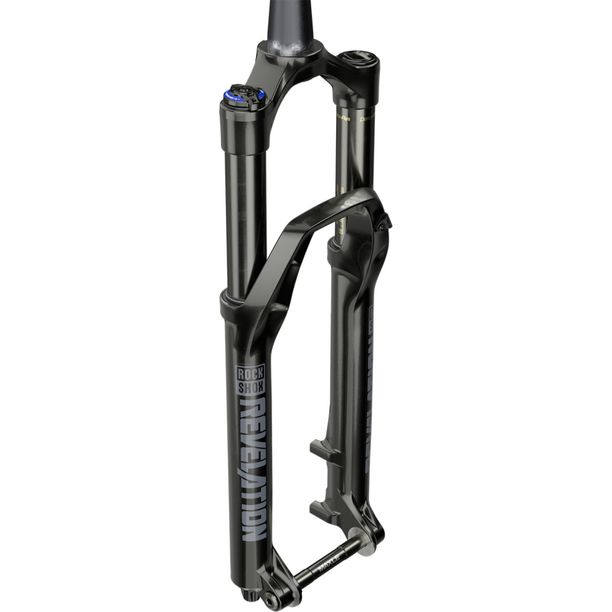 Furca Bicicleta Revolution RC - Crown 27.5" Boost? 15x110 160mm negru Alum Str Tpr 46offset