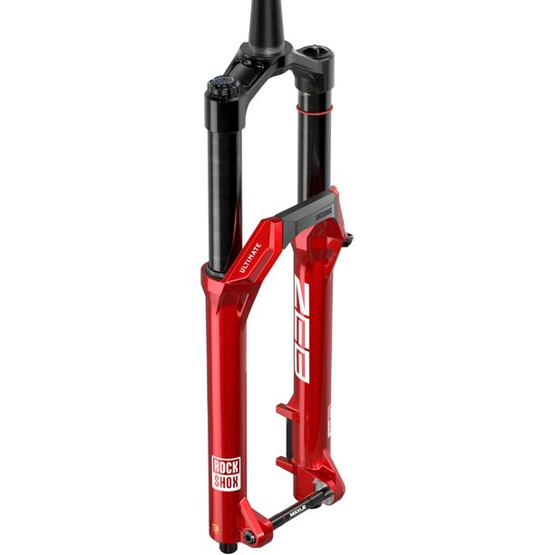 Furca pe Aer RockShox Lyrik Ultimate E1 27,5" Frana pe disc Gat Conic Ax Thru Axle 15x110 Boost 170mm Negru