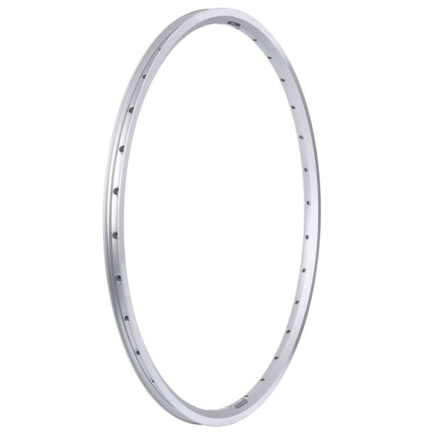 Janta Bicicleta Dubla RYDE ZAC, 28 inch, 32 gauri, frana janta, argintiu