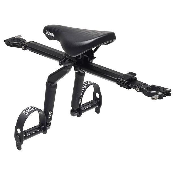 Scaun Bicicleta Copii pentru cadru MTB Kids Ride Shotgun Pro, negru