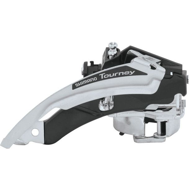 Schimbator fata Shimano Tourney TX-51, 3 viteze, negru-argintiu