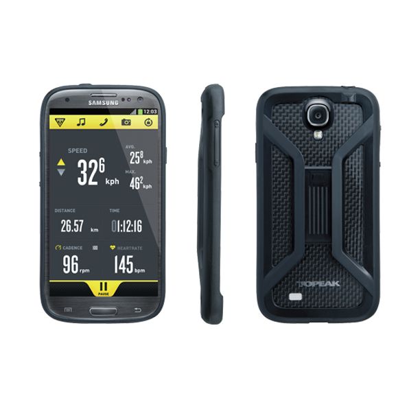 Suport Telefon Bicicleta Topeak RideCase Samsung Galaxy S4 , TPK-43706, negru