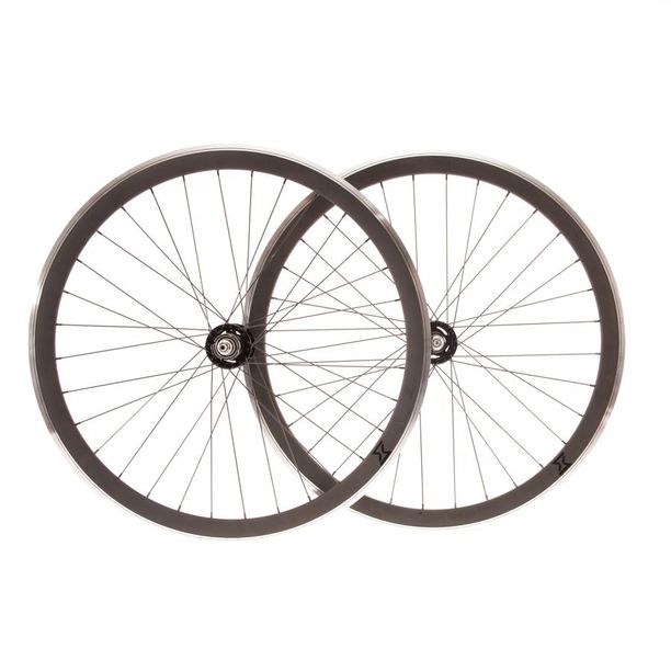 Set Roti Single Speed/Fixie SXT 700-32H 40 mm  Negru