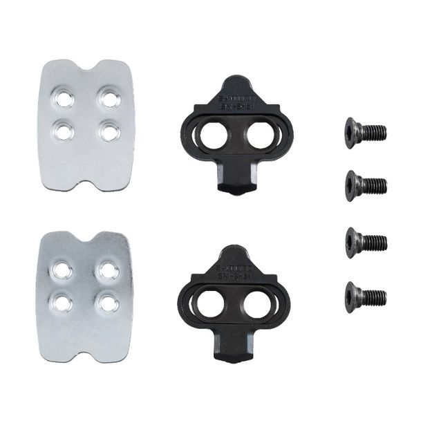 Set placute de pedale Shimano SM-SH51 cleat set (pair) pt. mod single release