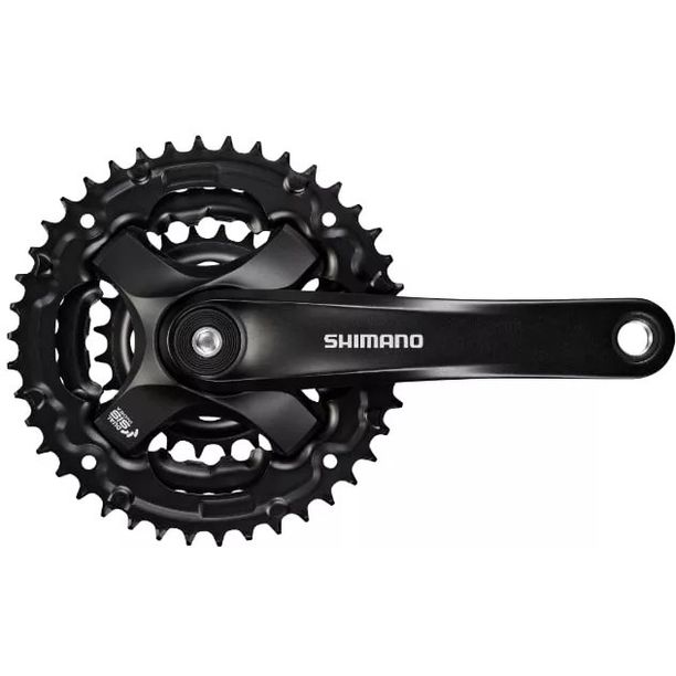 Angrenaj Bicicleta Shimano Tourney FC-TY501 42/34/24 Brat 170mm Negru