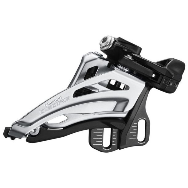 Schimbator fata Shimano Deore FD-M6025-E, 2×10 vit, 34-38T, CL 48.8mm