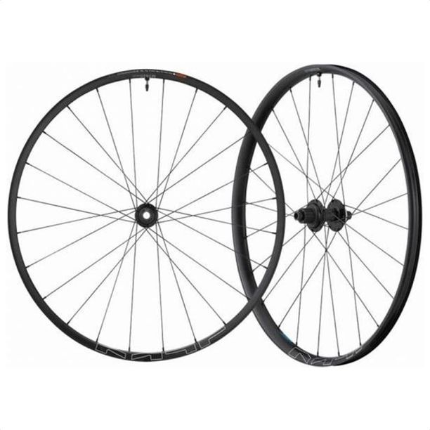 Set Roti Shimano WH-MT620-B-29, fata-spate, 24H pt 12 vit F:15/R:12mm