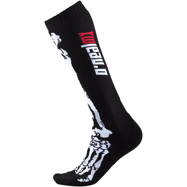 Sosete Ciclism O'Neal PRO MX Youth XRay, Negru, alb - Unisize