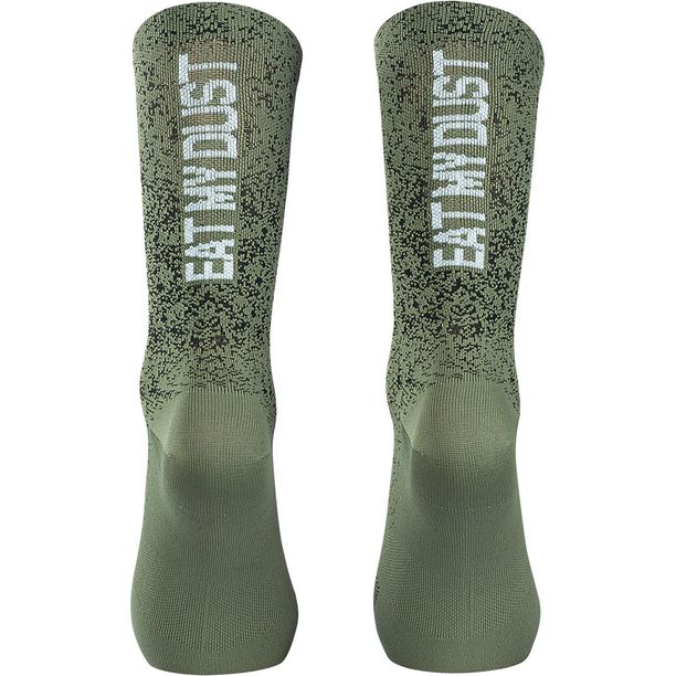 Sosete Ciclism Northwave Eat My Dust, verde