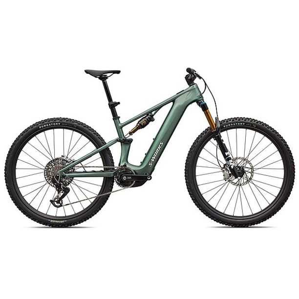 Bicicleta Electrica MTB Full Suspension S-Works Turbo Levo R 2026 Verde