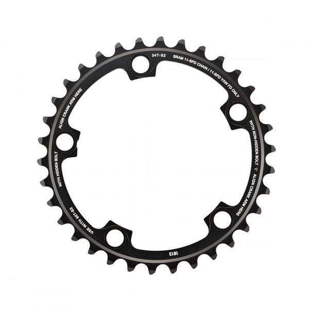 Foaie Angrenaj Sram X-SYNC 2 30 dinti 94 BCD Aluminiu Eagle Negru pentru eMTB Light Powered.