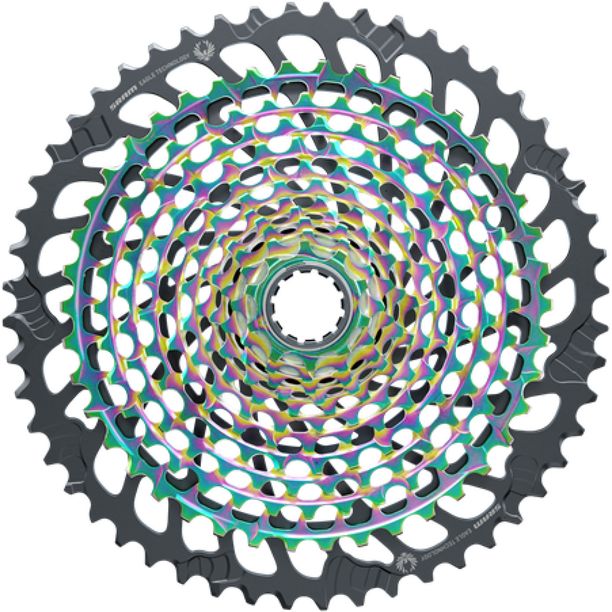 Pinioane SRAM XG-1299 10-52T, 12 viteze, rainbow (oilslick)