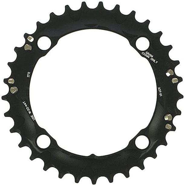 Foaie angrenaj Pedalier Sram MTB 33T 104 S1 AL5 3X10 negru