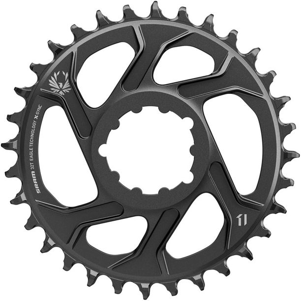 Foaie Angrenaj SRAM X Sync 2 SL 30T Direct Mount 6mm Offset Eagle Gri Lunar 12/11 Viteze